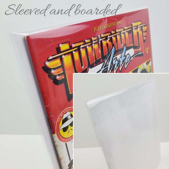 Lowrider Arte Magazine Vintage 1993 July/August Issue Aztlan Artwork Unread - Picture 2 of 11